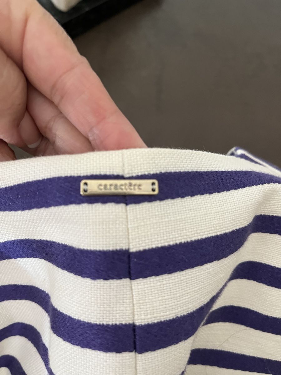 Giacche: Wunderschöner taillierter Blazer blau/violett/ offwithe – Nuovo (secondo la descrizione) da Wermatswil venduto da -secondchance- 5