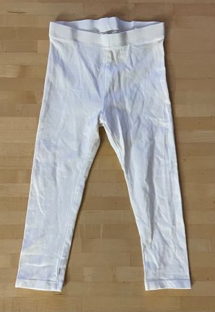 Weisse Leggings für Mädchen, Grösse 92, Top Zustand!