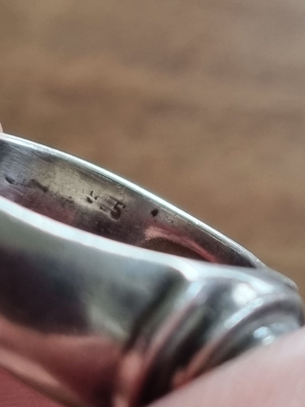 Ringe: Schöner massiver 925 Silber Granat Ring 54 – Gebraucht aus Beckenried von lou_two 2