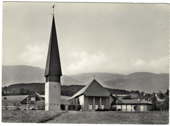 Cartoline postali: Bellach SO  Ortsansicht Nr.11576 ,  ca.1960 – Usato da Solothurn venduto da Bepposol