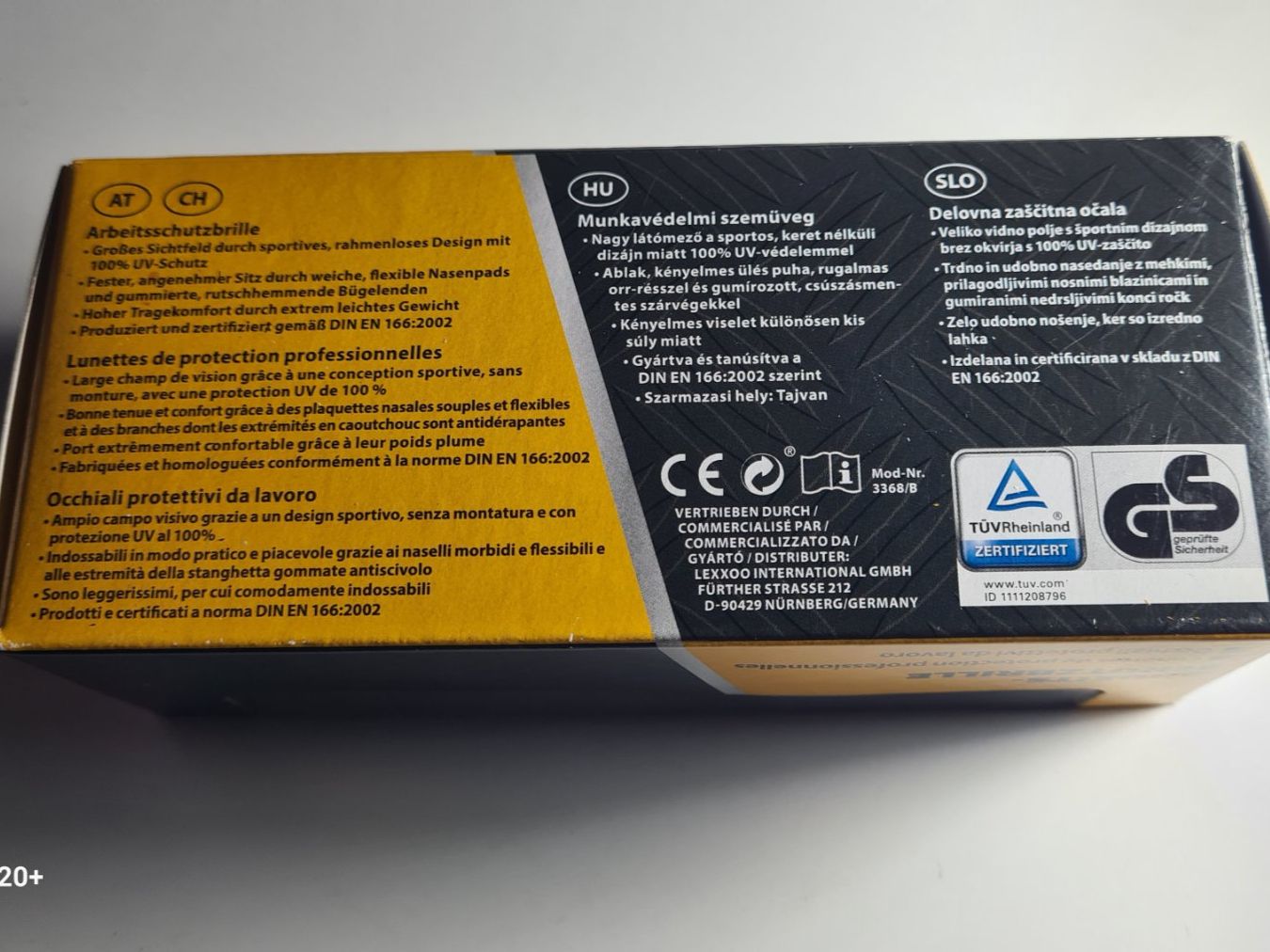 Brillen & Gläser: Workzone Schwarze Schutzbrille, Neu und ungebraucht – Neu und originalverpackt aus Aldesago von mym_p9n6 7
