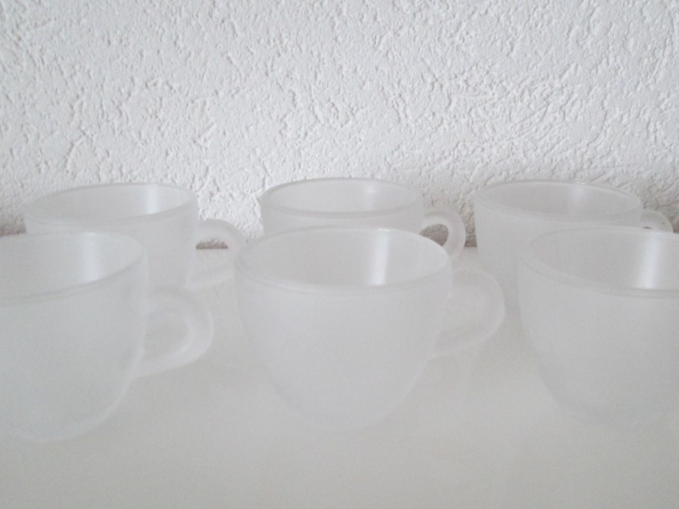 Tazze: 6 Espressotasse , weiß gefrostet – Usato da Movelier venduto da KRASI61 2