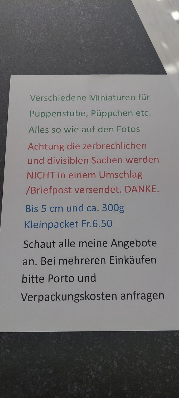 Bambole: 3 neue Puppenbrillen – Nuovo (secondo la descrizione) da Muri AG venduto da nindo1 8