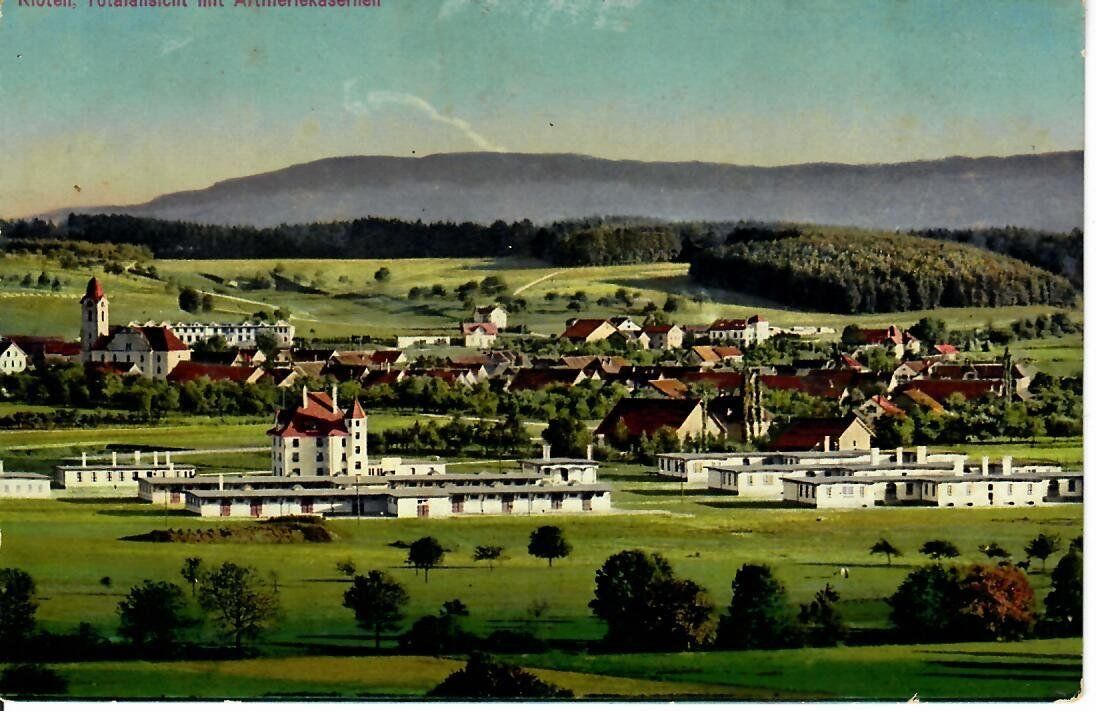 Cartes postales: Kloten Totalansicht – D'occasion à Hochdorf par Ziegel-16