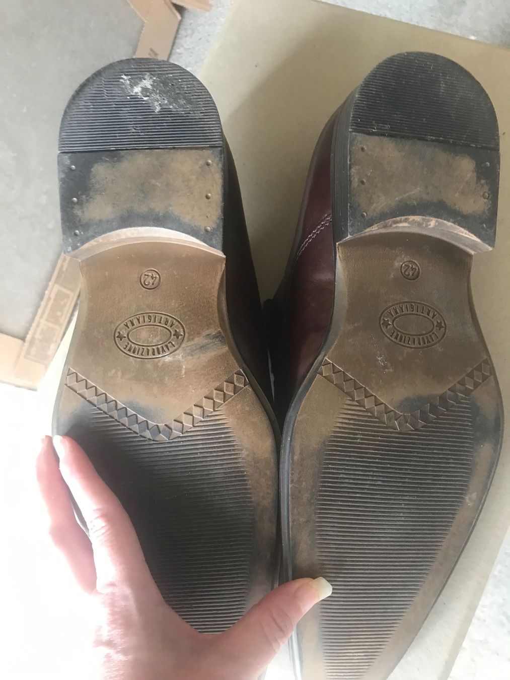 Roberto Santi Scarpe da uomo: Roberto  Santi Männer Schuhe Grüsse 42 – Usato da Opfikon venduto da Sonnenuntergang12 2