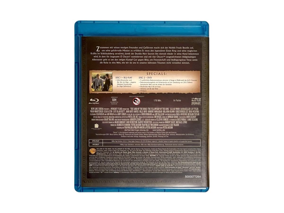Tutti i DVDs: Herr der Ringe Trilogie - Blu-ray - Top Zustand! – Usato da Luzern venduto da woti-shop 4