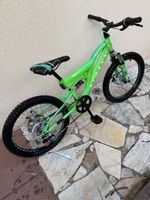 Kinder Velo XTRAXX GRÖSSE 20 Zoll vollgefedert guter Zustand