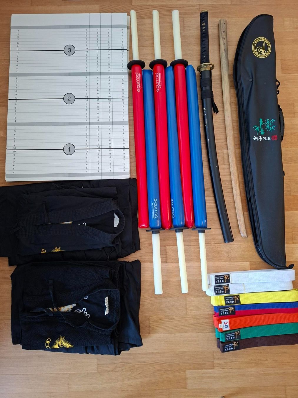 Spiele: Haidong Gumdo Trainingsausrüstung – Gebraucht aus Goldau von MacPad