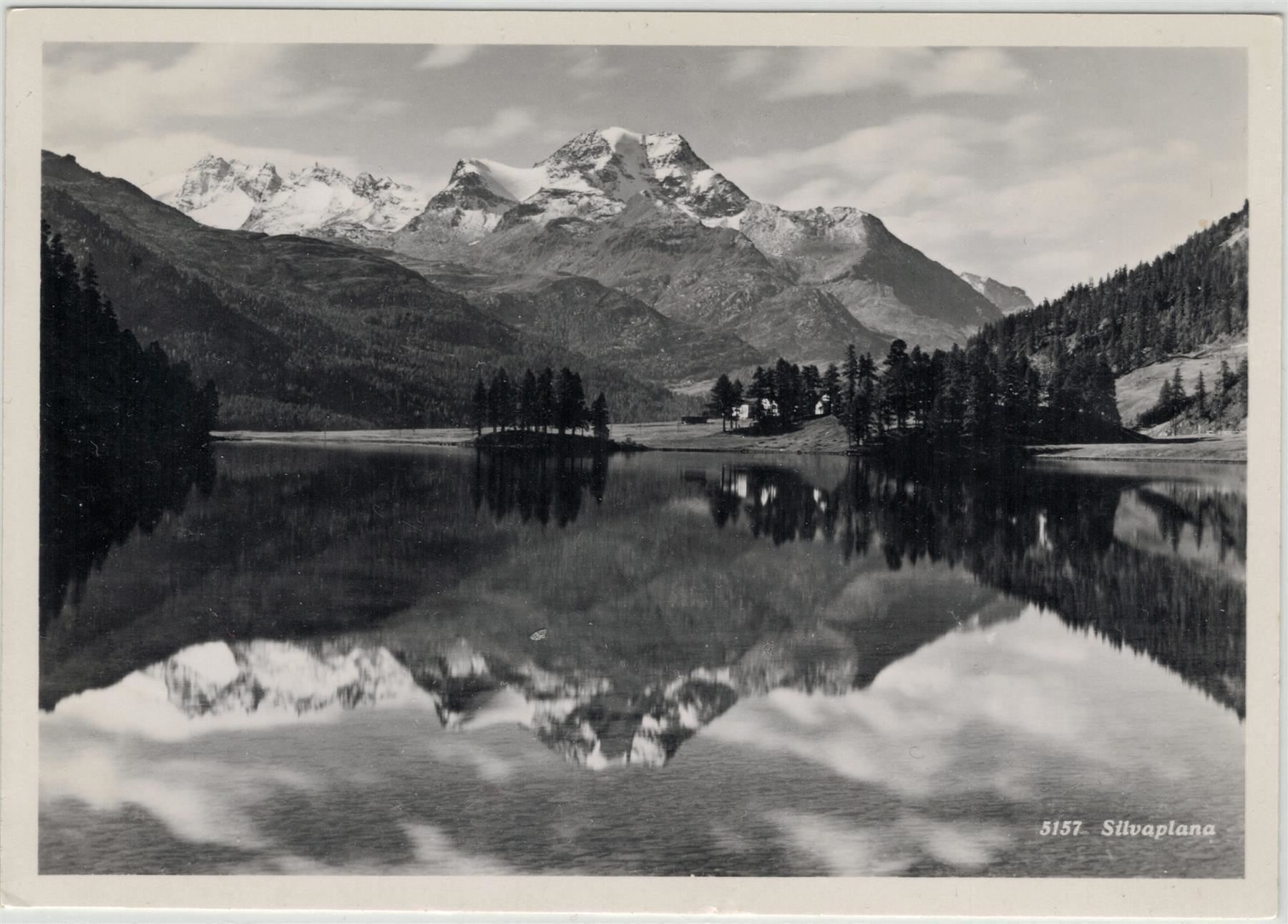 Cartoline postali: GR 285 SILVAPLANASEE GF – Usato da Fribourg venduto da philafri