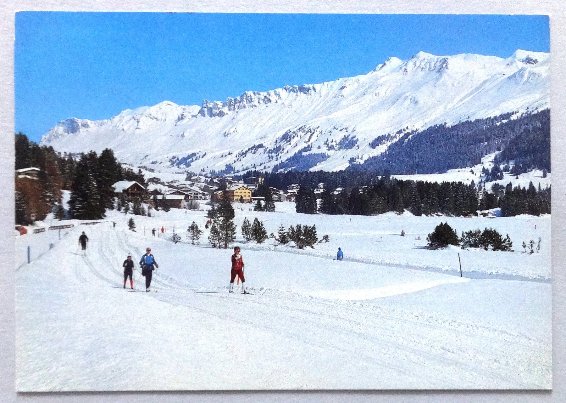 Ansichtskarten: Lenzerheide-Valbella, 1500 m ü/M – Gebraucht aus Fétigny von Billy2miny