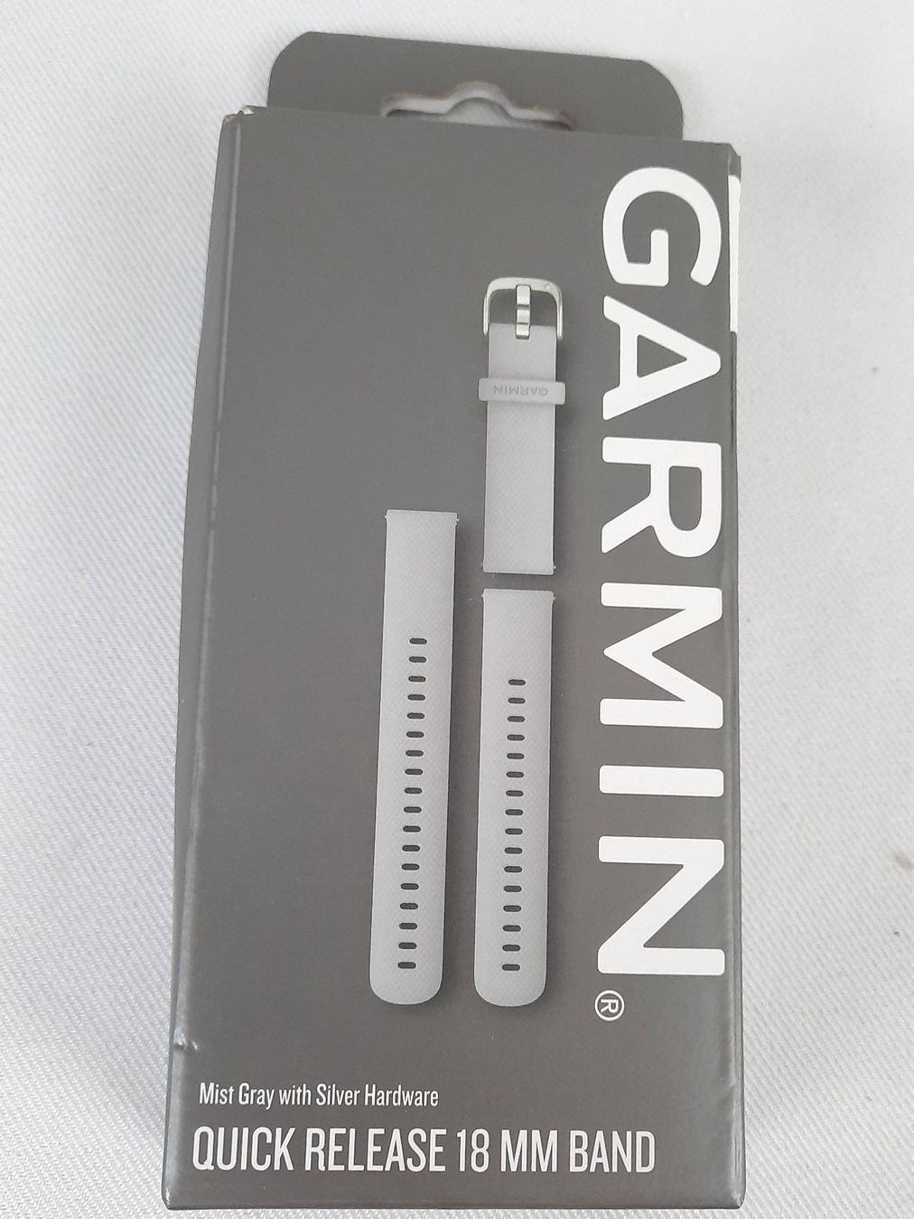 Bracelets: GARMIN Quick Release 18mm Band Mist Gray – Neuf (Voir description) à Beinwil am See par Restwert_Beinwil 2