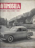Automobilia No 545, novembre 1951