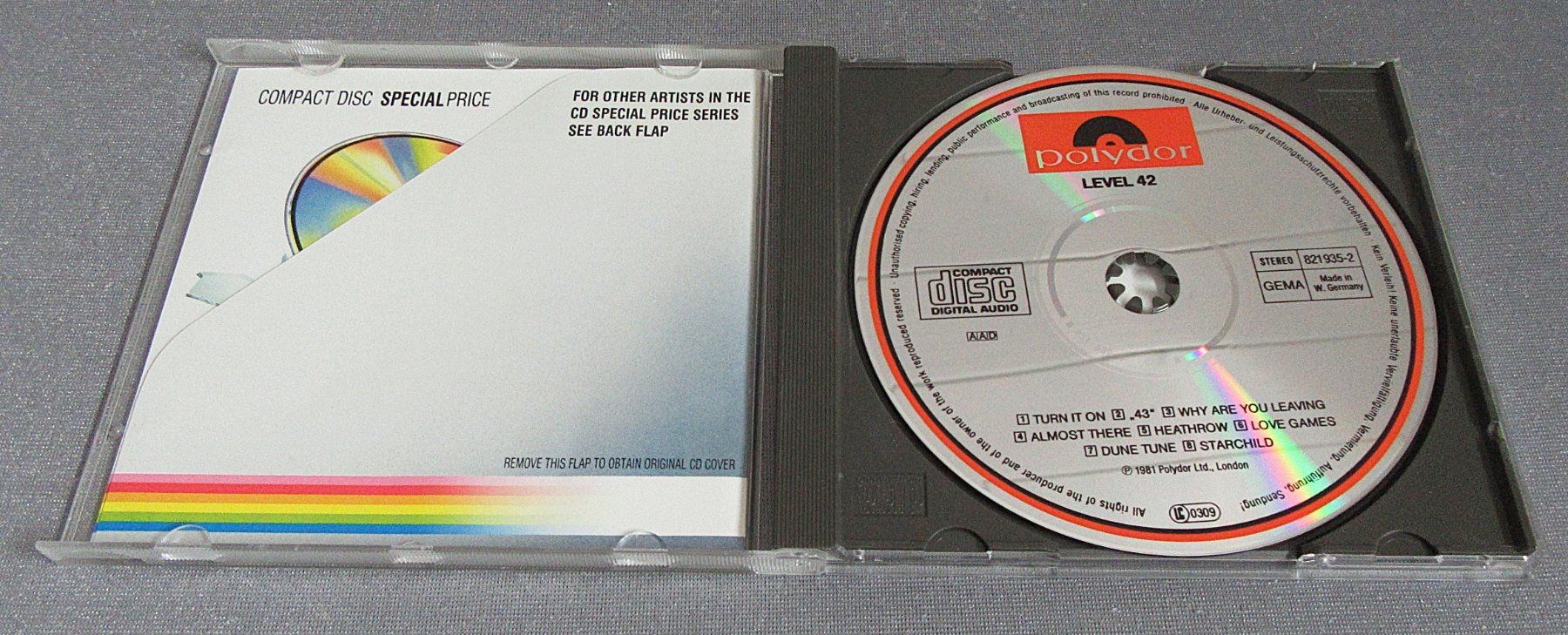CDs: CD - Level 42 - Level 42 – D'occasion à Auenstein par Padabimbim 3