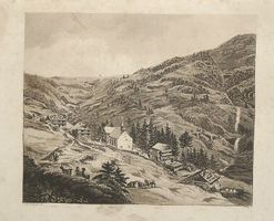 Rigi Klösterli Neujahrsblatt 1816