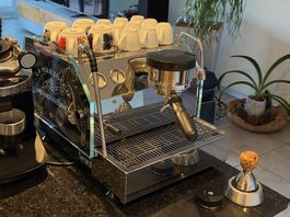 La Marzocco GS3 AV - seltene Glas-Ausführung - Service 08/26