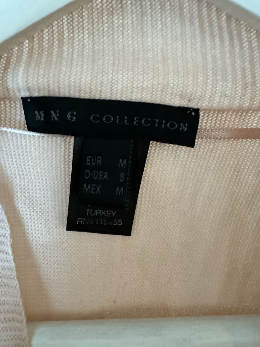 Mango Giacche: Mango Collection Cardigan wasserfallartig, Gr. M, altrosa – Usato da Küsnacht ZH venduto da ToddyGinger 2