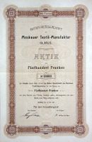 AG der Moskauer Textil-Manufaktur, Glarus - 1907