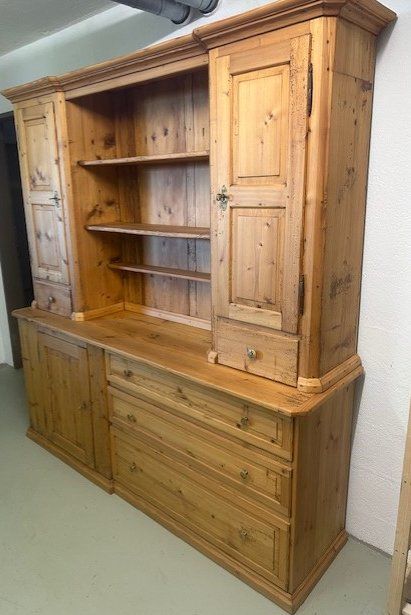 Credenze: Antikes Biedermeier Buffet Tanne, restauriert – Usato da Attinghausen venduto da 1986_UR 5