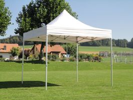 Gardeko Festzelt 3x3 PVC Dach Partyzelt Faltzelt Gartenzelt