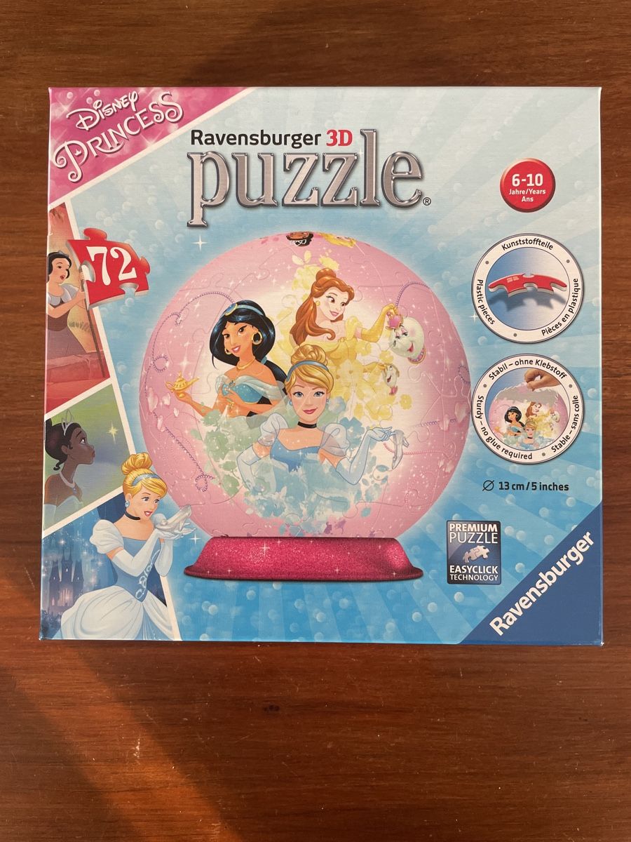 Ravensburger Puzzle: Ravensburger 3D Puzzle Disney Princess – Usato da Uznach venduto da Player6