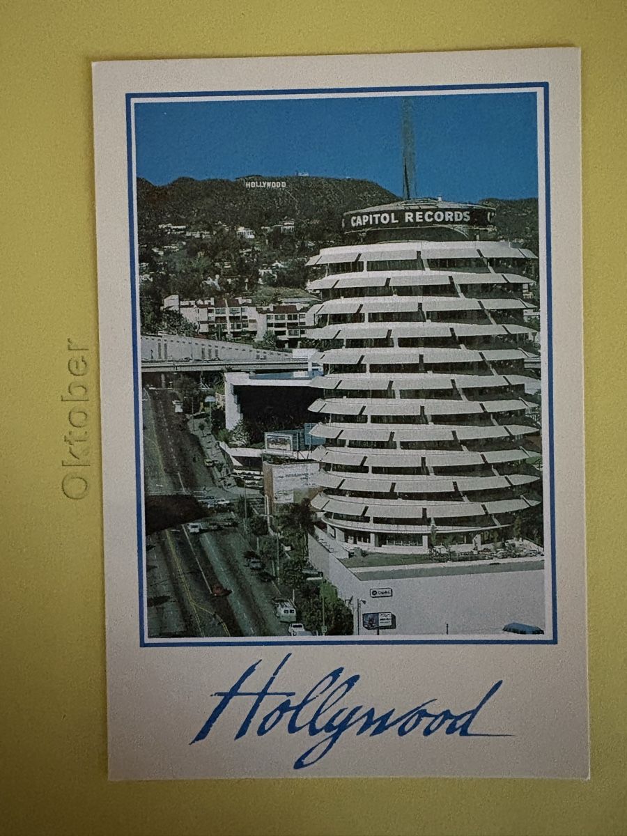 Cartoline postali: AK von Capitol Records / Hollywood – Usato da Rümlang venduto da Kartenpost1