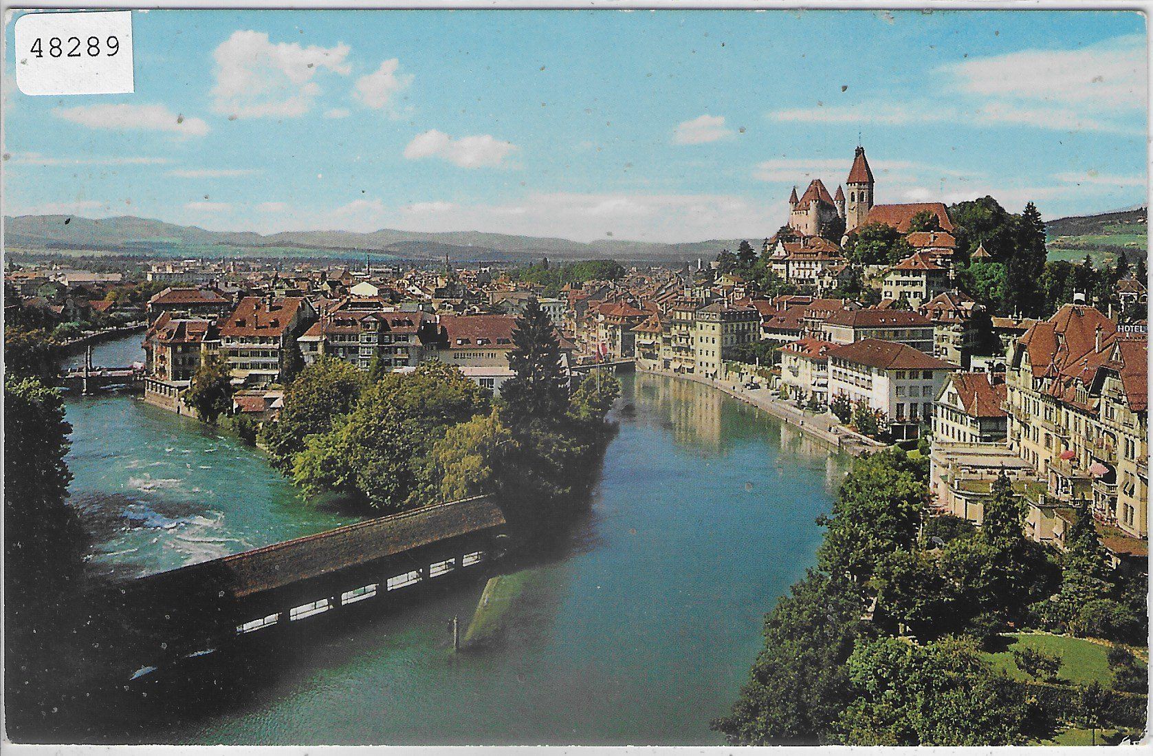 Cartoline postali: Thun - Stadtbild – Usato da Ettingen venduto da Kartenplanet