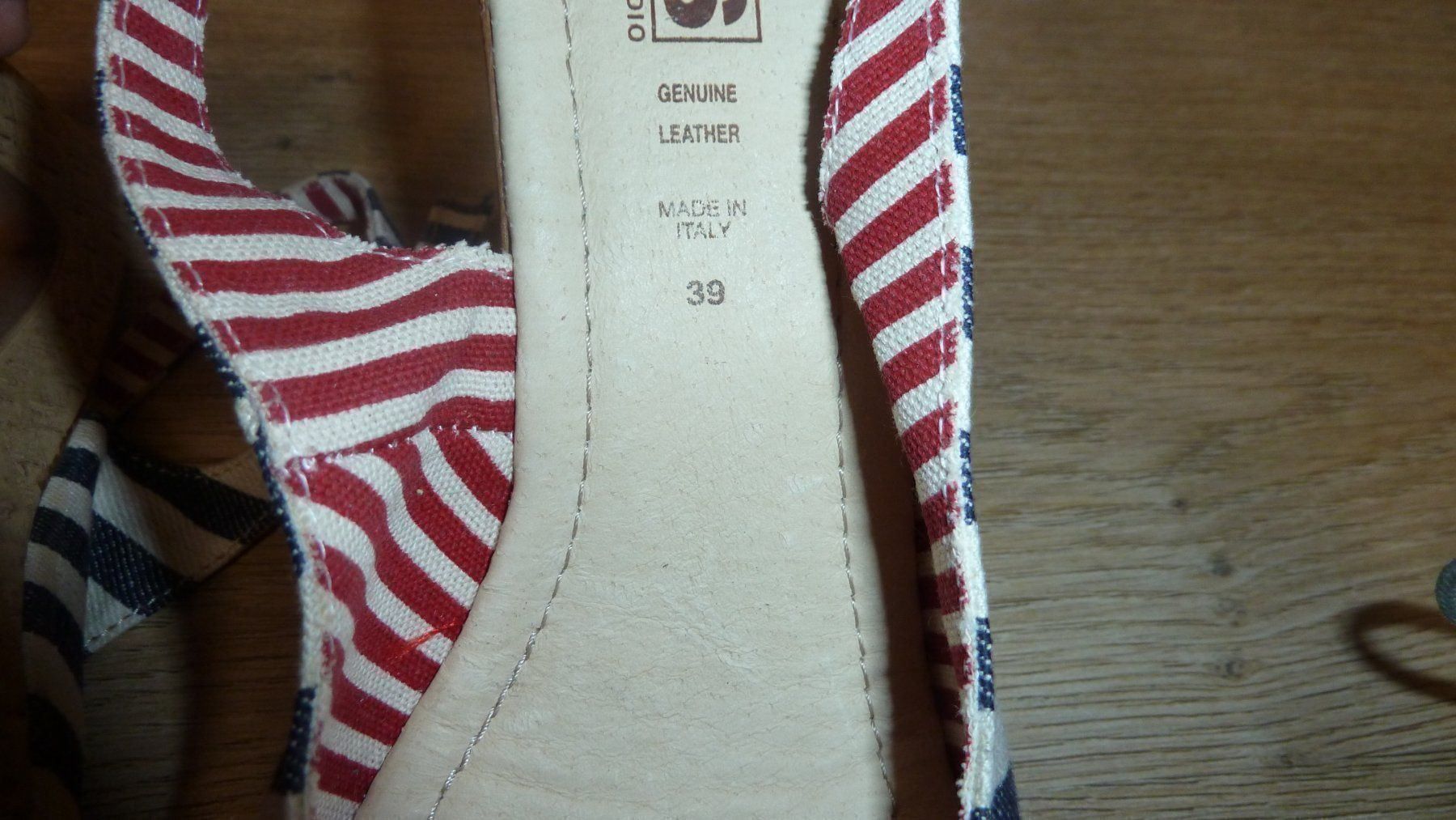 Chaussures femmes: Pumps Schuhe Grosse 39 Kork Leder Stoff – Neuf (Voir description) à Siebnen par GluckPilz5684 3