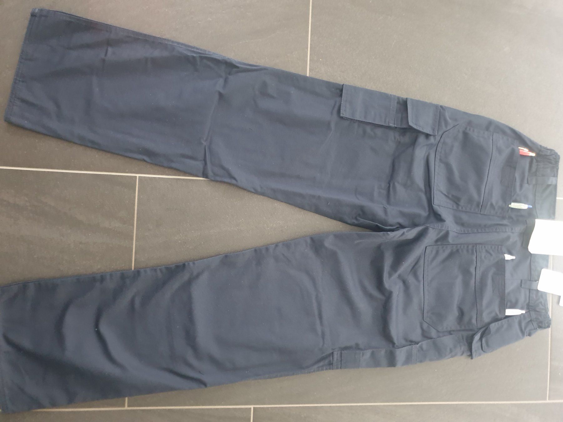 Pantaloni: Abeitshose Blau Gr 42 (NEU) – Nuovo e nell'imballaggio originale da Bischofszell venduto da badza72 6