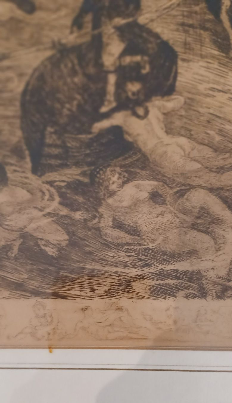 Grafica & Litografie: Bild von Albert Welti "Der Ehehafen" 1906 – Usato da Zufikon venduto da Michili 1