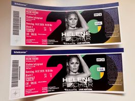 HELENE FISCHER 14.07.2026 2 Sitzplätze, Stadion Letzigrund