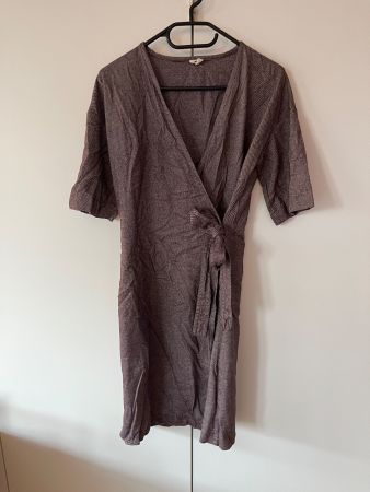 Elegantes Wickelkleid Xquisit Bio-Baumwolle Gr. 36
