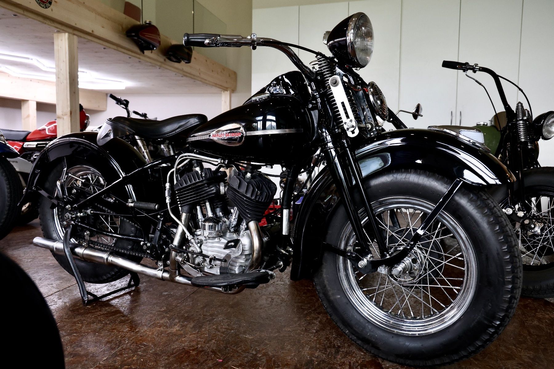 Chopper: Harley-Davidson WLA Oldtimer Motorrad Veteran – Usato da Ennetbürgen venduto da Astya
