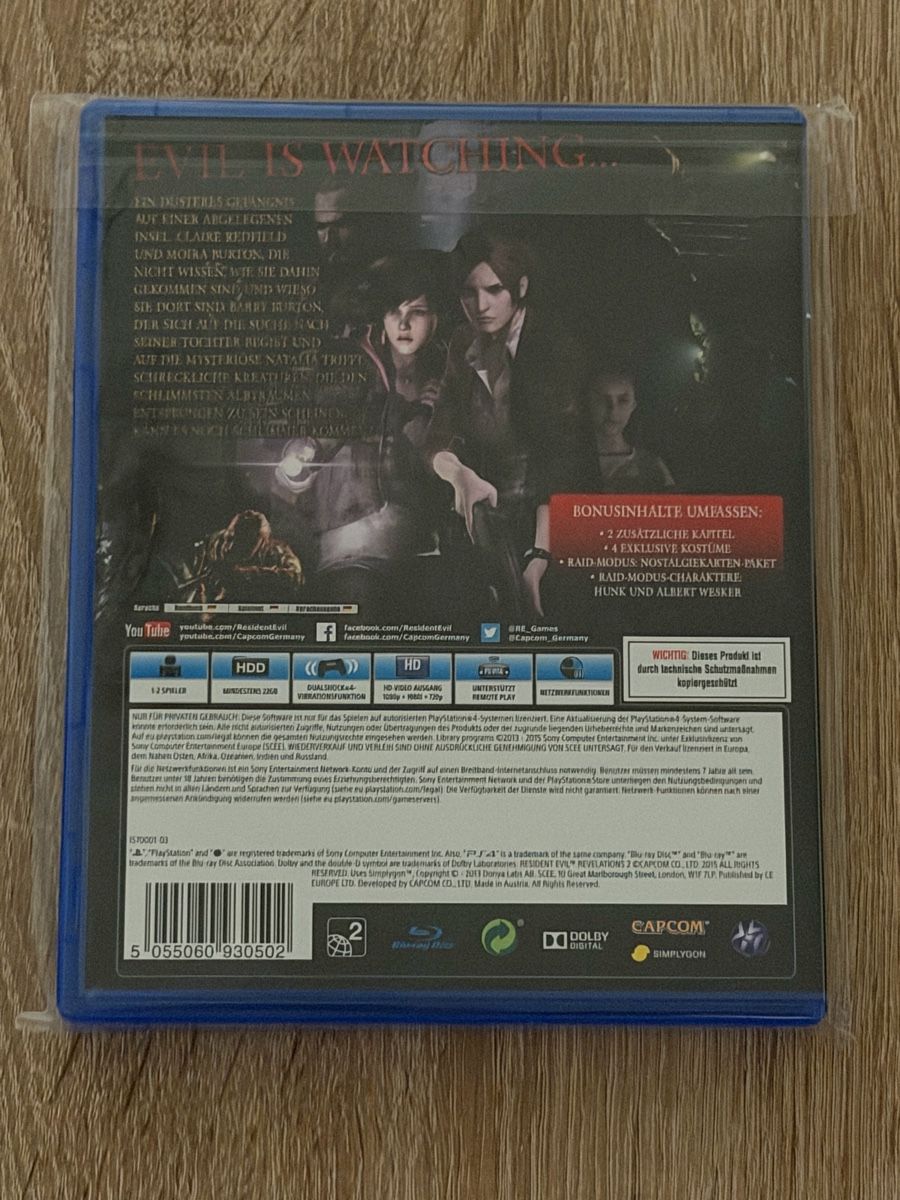 Capcom Giochi: Resident Evil Relevations 2 - PS4 – Nuovo (secondo la descrizione) da Stein am Rhein venduto da ricks0r 1