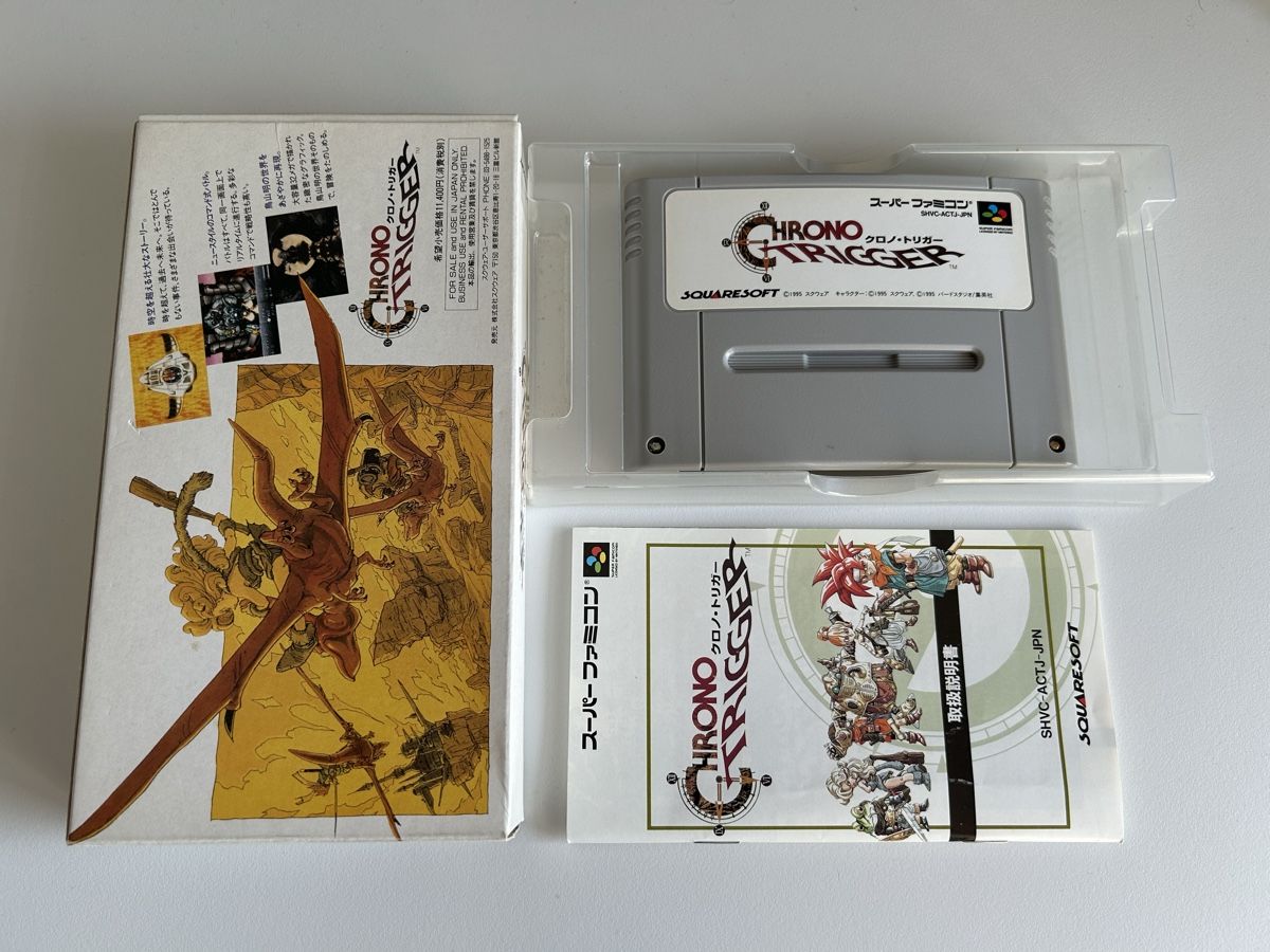 Nintendo Spiele: Chrono Trigger Nintendo SNES Super Famicom Spiel OVP – Gebraucht aus Belp von retrovideogamers 2