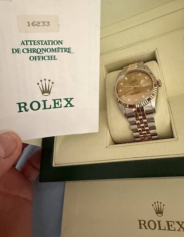 Orologi: Rolex Datejust  - 16233  – Usato da Rafz venduto da F1Performance 2
