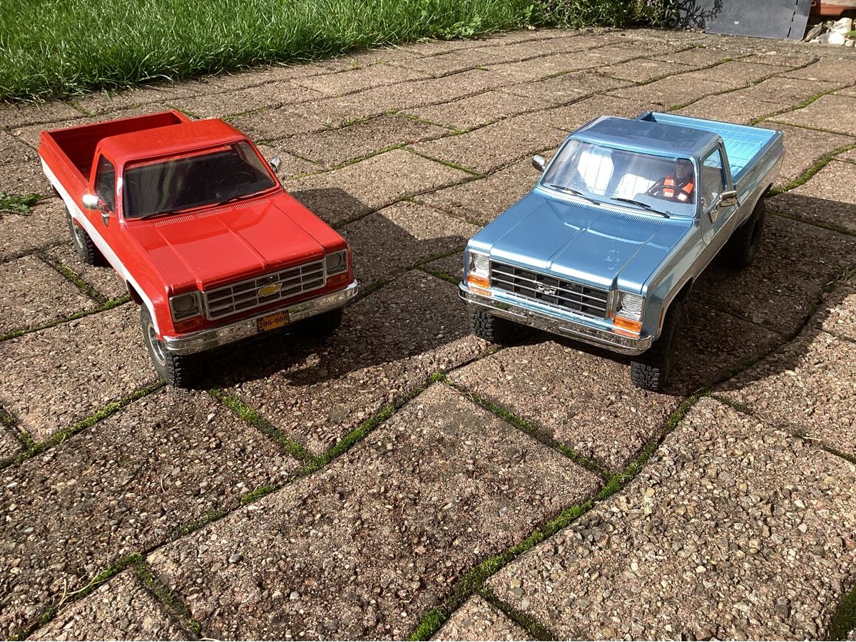 RC Modellbau: 2x Rc Pickups Chevrolet 1/18 – Defekt aus Abtwil SG von Cougar80 1