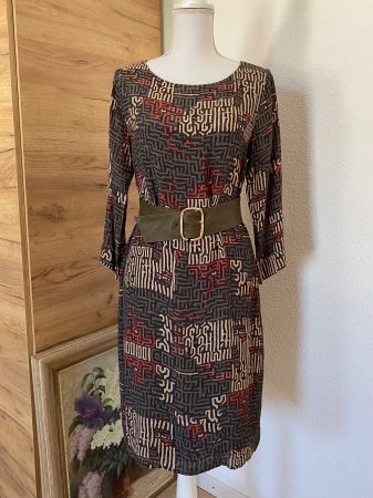 Edles Seiden Tunika Kleid von NILE, Gr. S (M). Neu.