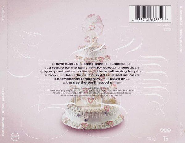 CD: Blackmail – Bliss, Please – Usato da St.Gallen venduto da jalamusic 1