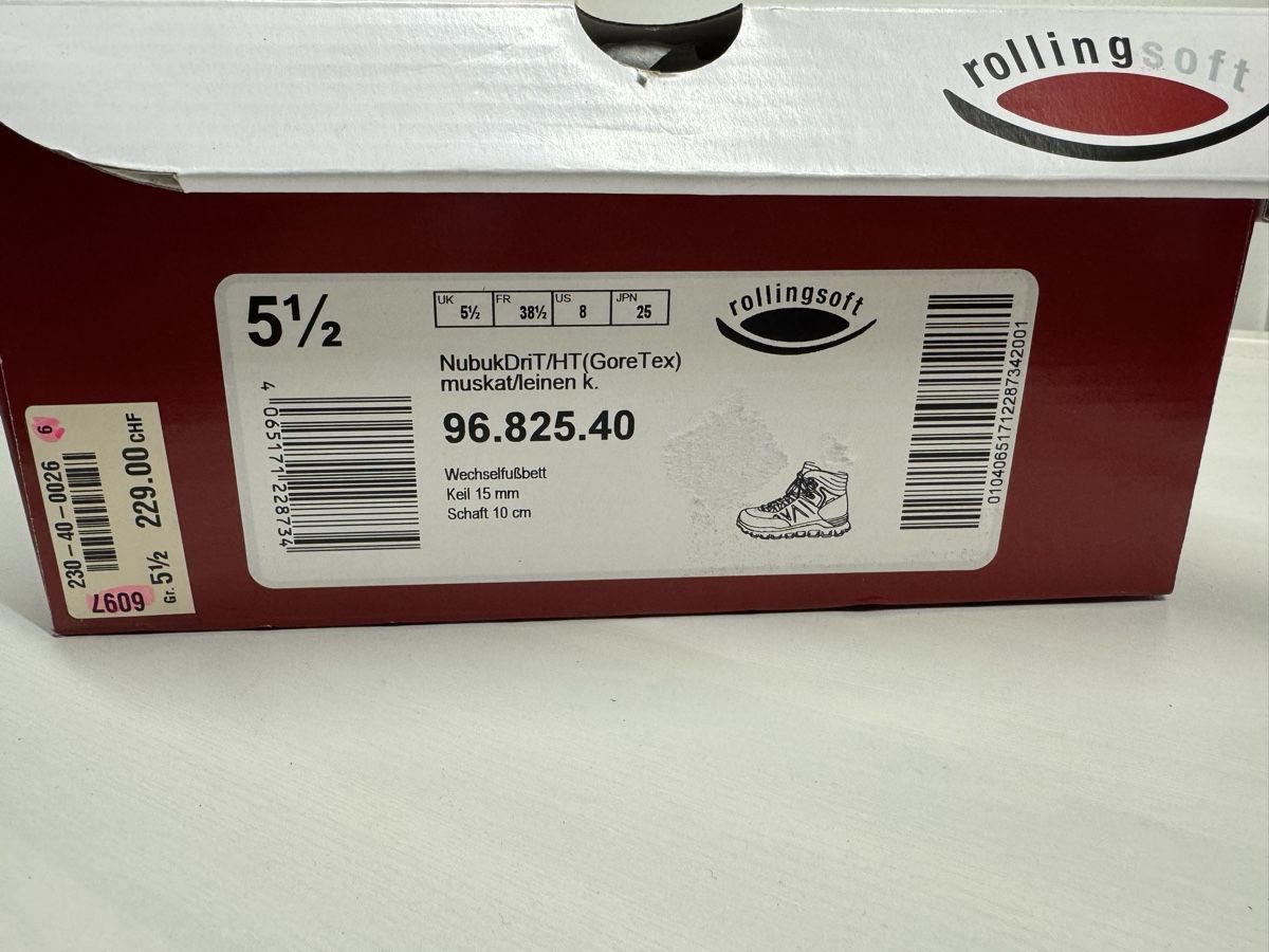 Damenschuhe: Bottines Rollingsoft Gore-Tex, taille 38.5 - Parfaites! – Neu und originalverpackt aus Brügg BE von Goob 9