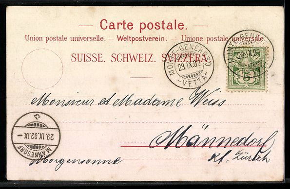 Cartes postales: AK Monte Generoso, Vetta – D'occasion à Berlin par bartko-reher 1