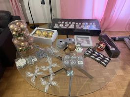 21-teiliges Set zur Weihnachtsdekoration