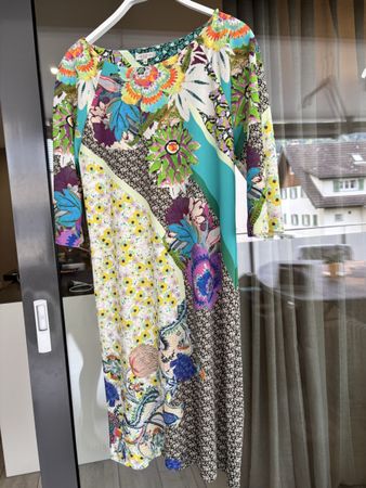 Etro Milano Kleid bunt Grösse 46 neuwertig