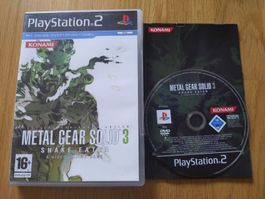 Spiel Metal Gear Solid 3 Snake Eater PlayStation 2 PAL