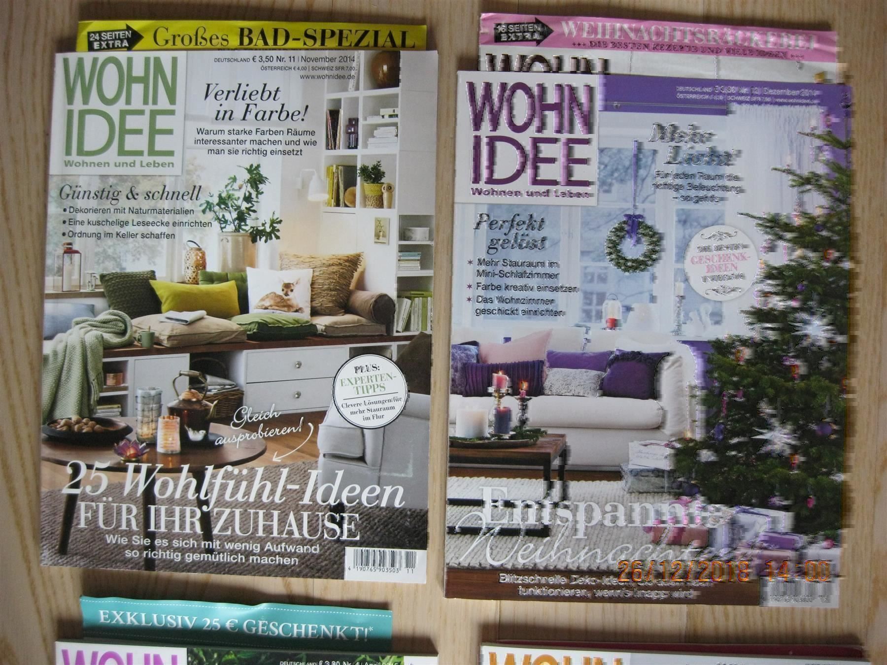 Riviste & Magazine: Wohnidee 6 Hefte 2014 bis 2018 – Nuovo (secondo la descrizione) da Affoltern am Albis venduto da Sabinezc 1