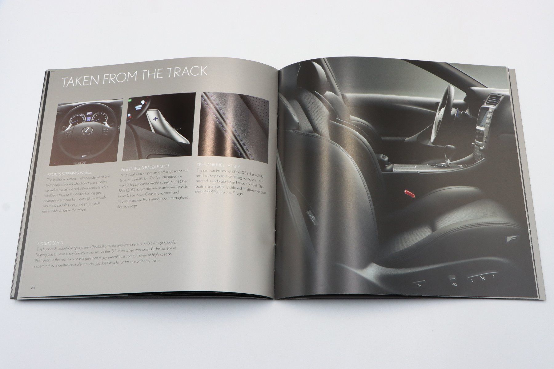 Lexus Documents: Lexus IS F 2008 Prospekt – D'occasion à Bühl b.Aarberg par Collectorpassions 7