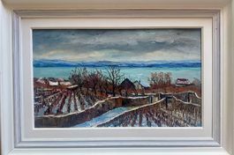 Tableau huile de Colliard