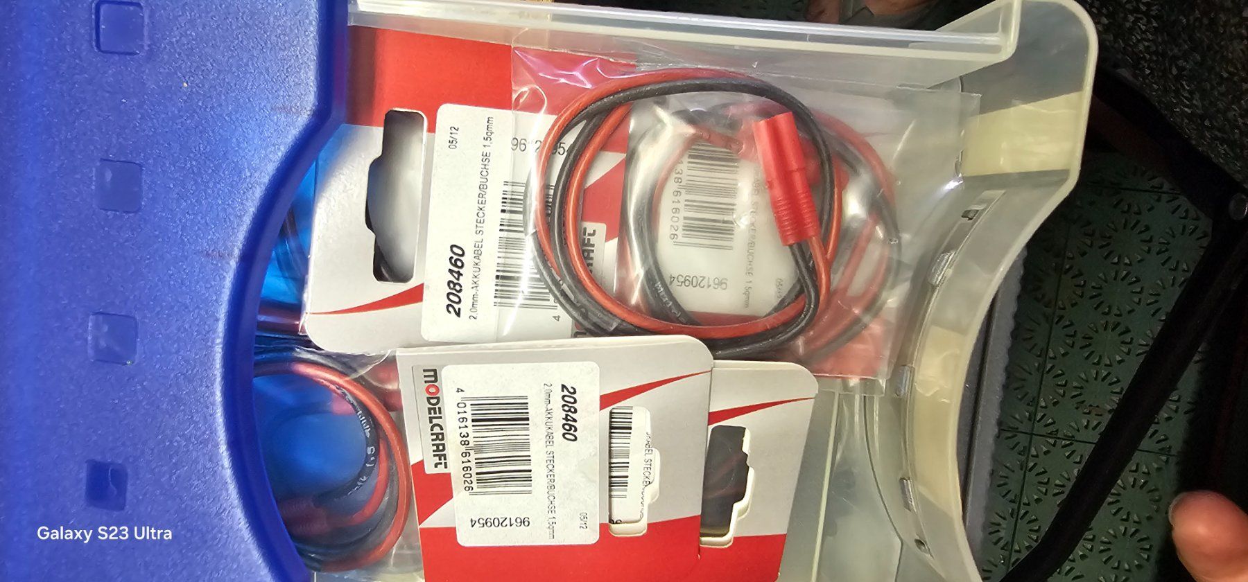 Modellismo RC: Modelcraft Anschlusskabel 2mm Buchse Stecker 208460 – Usato da Wädenswil venduto da allesmussraus01 1