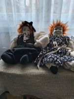 2 Puppen Kopf aus Porzellan