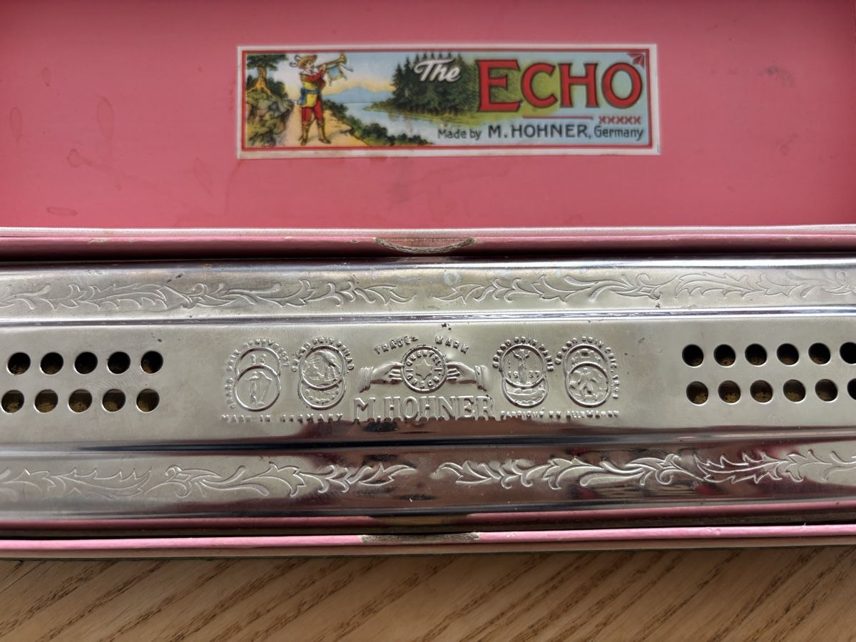 Hohner Strumenti musicali: The Echo Harp Mundharmonika – Usato da Buchs SG venduto da Ugly_Moe 1