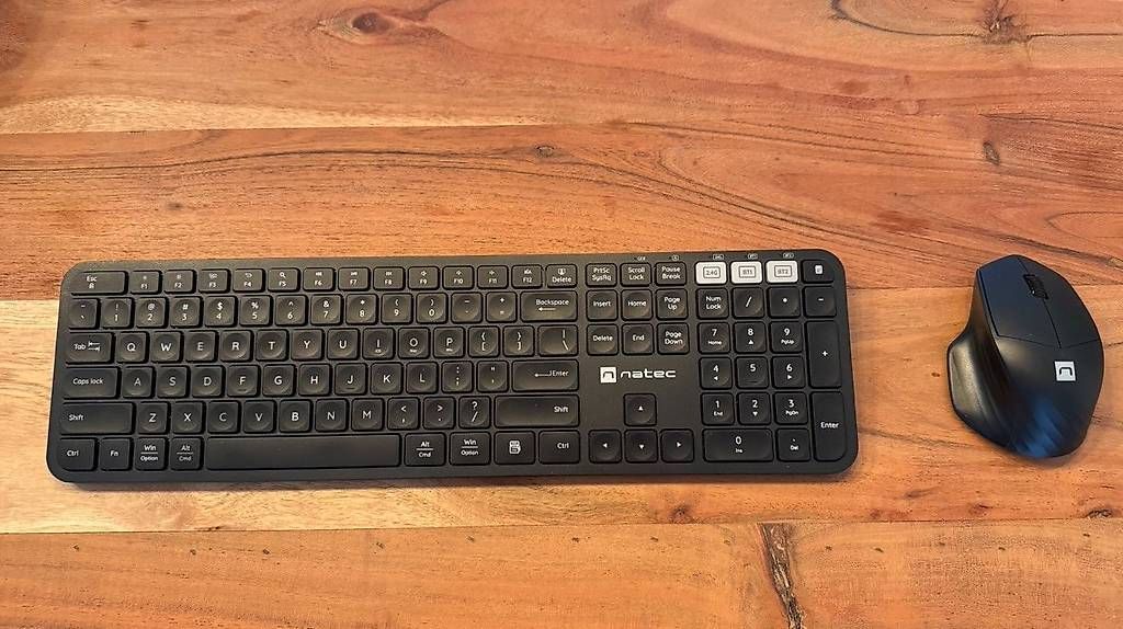 Claviers: Set Mouse-Tastiera Bluetooth Genesis Octopus 2 – D'occasion à Porza par ama_k5j7
